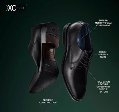 Landry Plain Toe - Black Full Grain