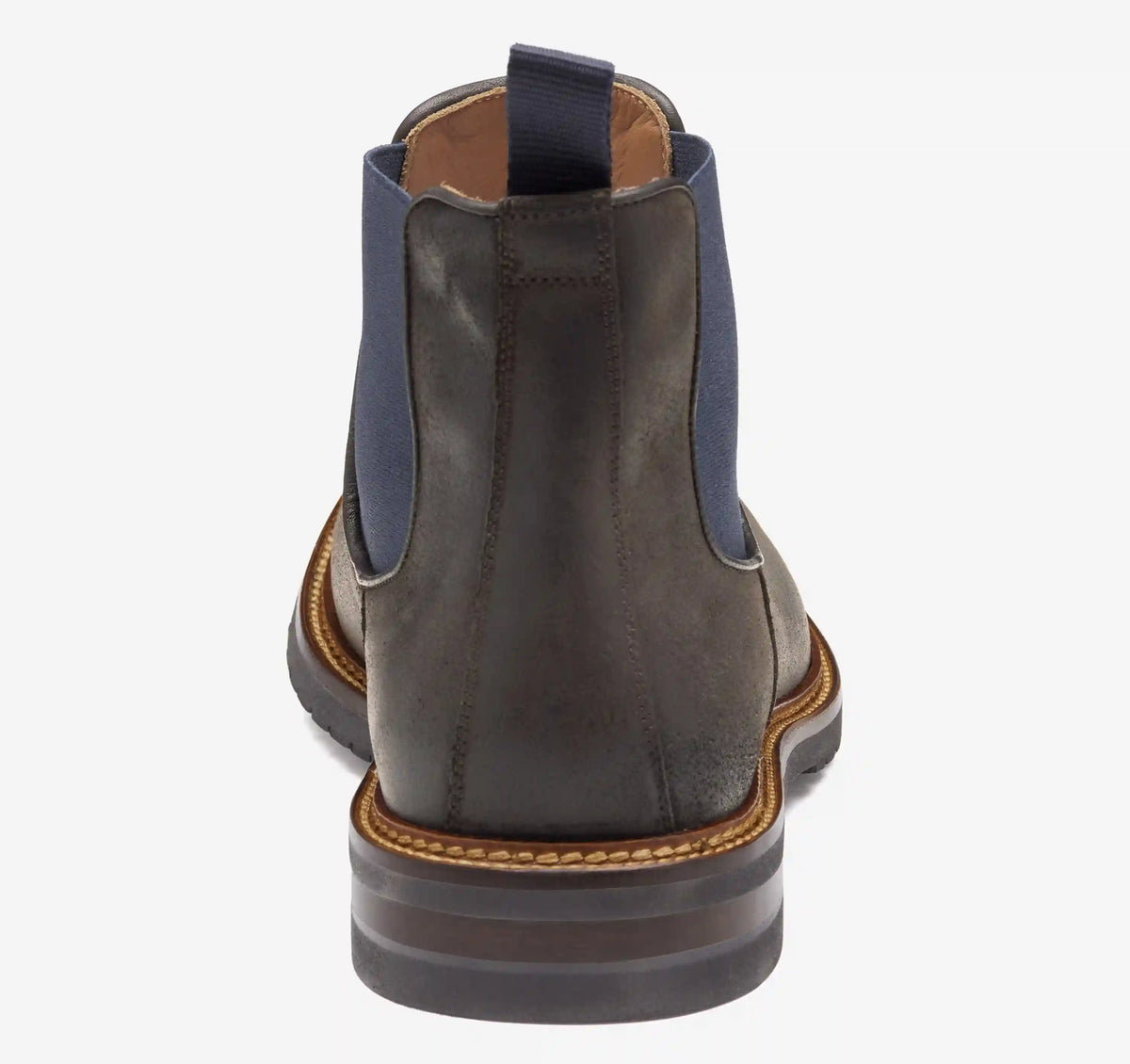 Hartford Chelsea Boot - Dark Brown Waxed English Suede