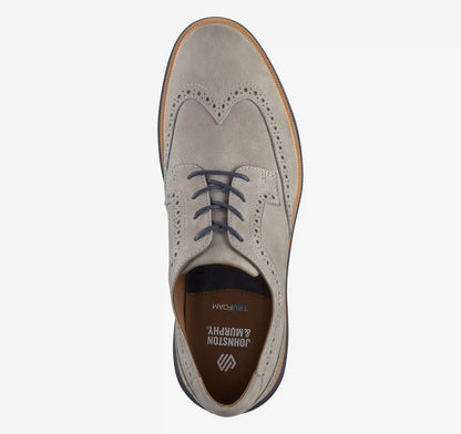 Larkin Wingtip - Gray Nubuck