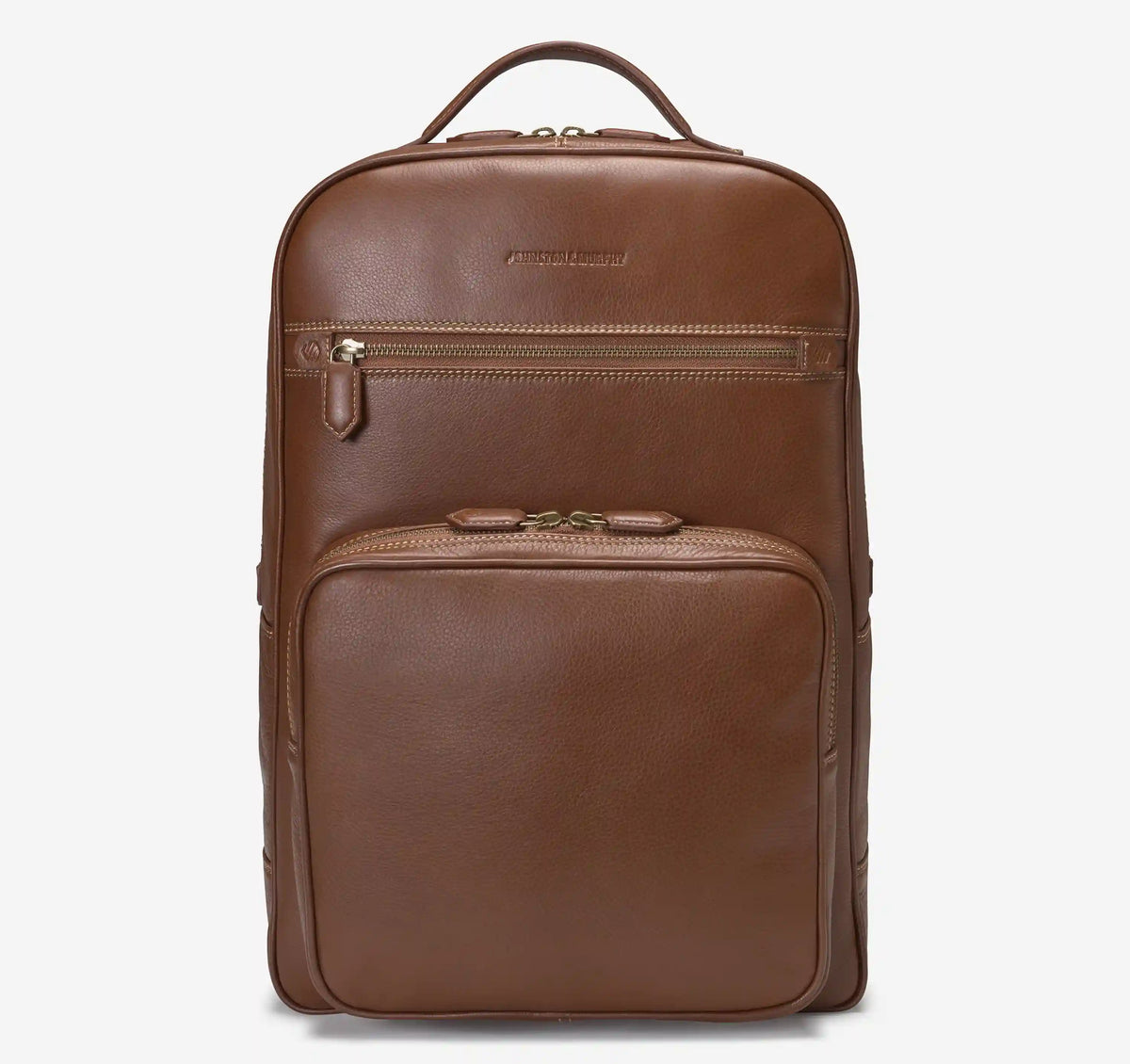 Rhodes Backpack - Tan Pebbled Leather