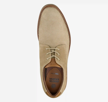 Tyson Perfed Plain Toe - Taupe Nubuck