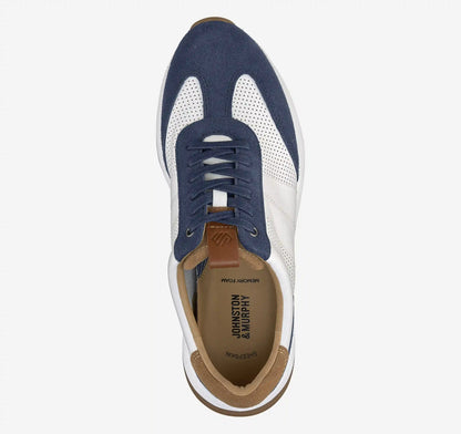 Kinnon T-Toe - Navy Suede/White Full Grain