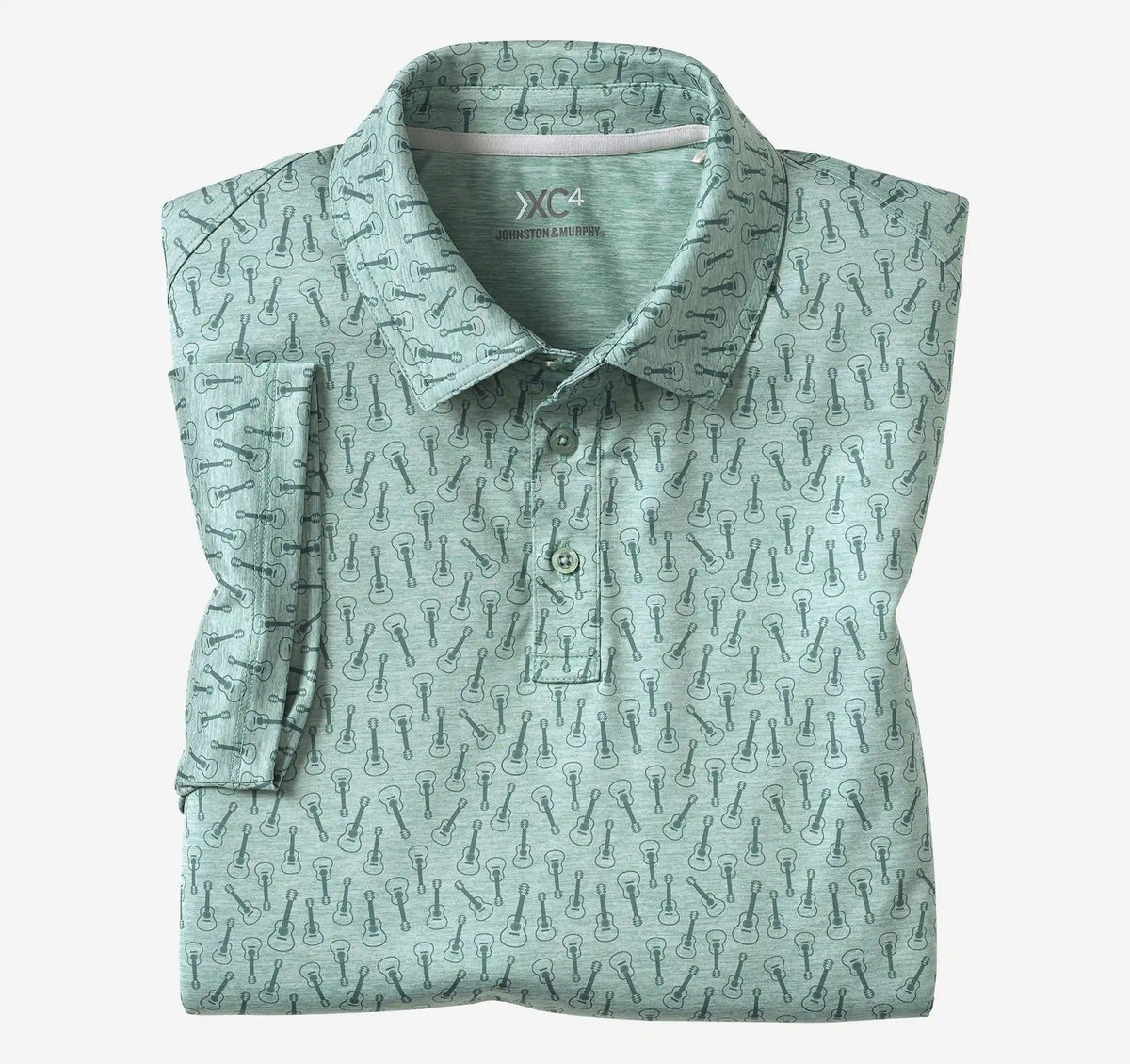XC4® Performance Polo - Green Tonal Guitar