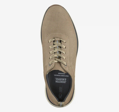 XC4® Prentiss 2 Embossed U-Throat - Taupe Waterproof Tumbled Nubuck