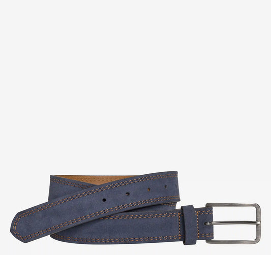 Hamilton Suede Belt - Navy