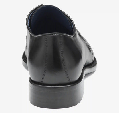 Larson 2-Eye Plain Toe - Black Italian Calfskin