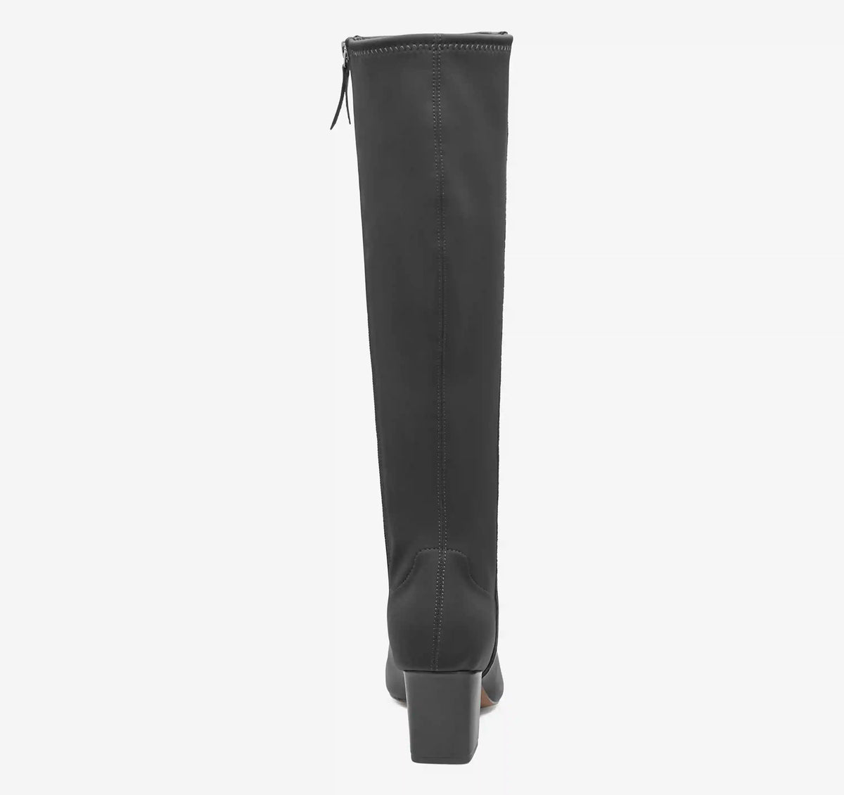 Vicki Tall Boot - Black Calfskin/Spandex