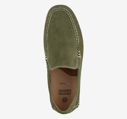 Cort 2.0 Perfed Venetian Loafer - Olive Suede