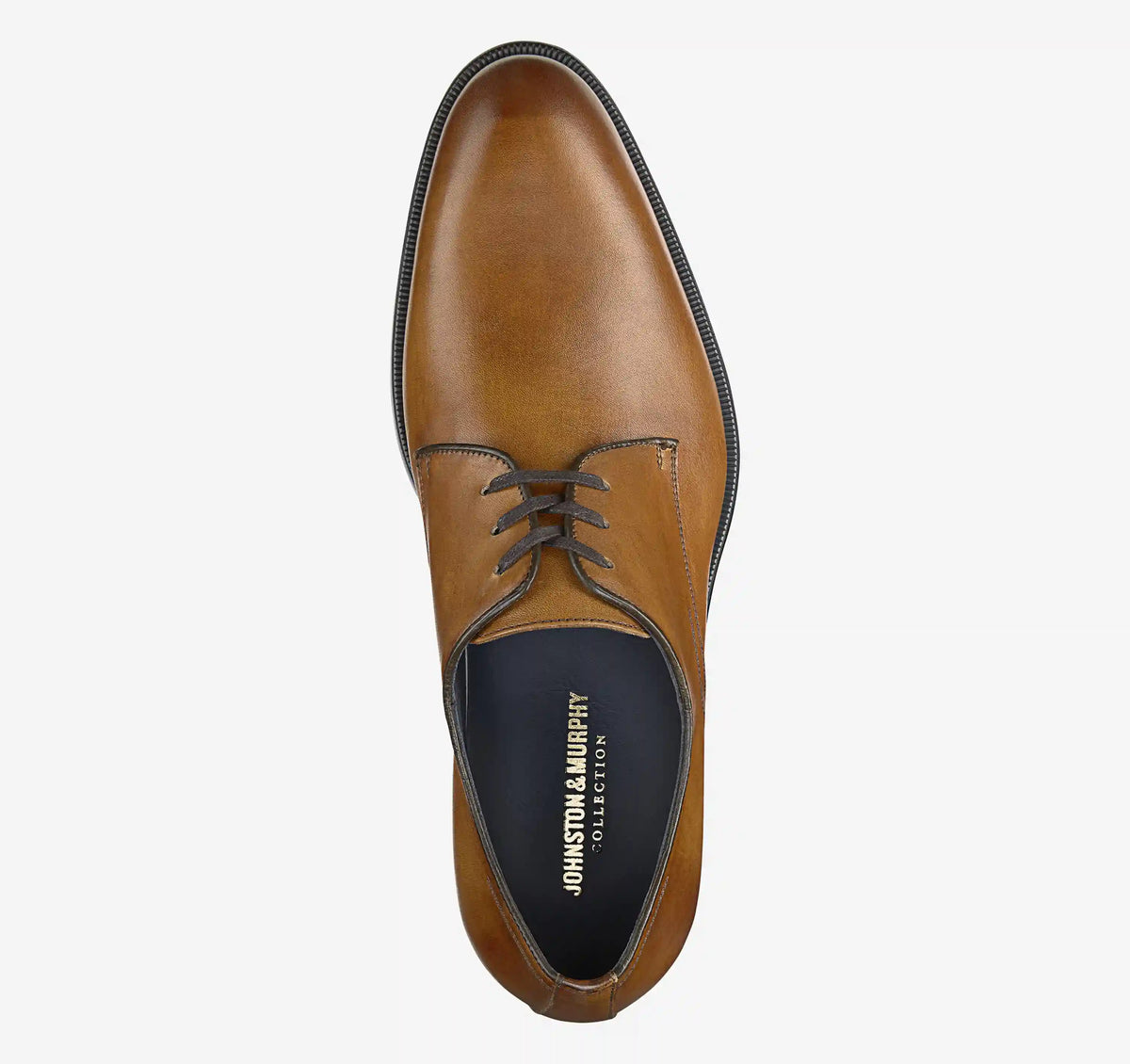 Flynch Plain Toe - Tan Italian Calfskin