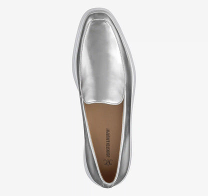 Gracelyn Venetian - Silver Metallic Sheepskin