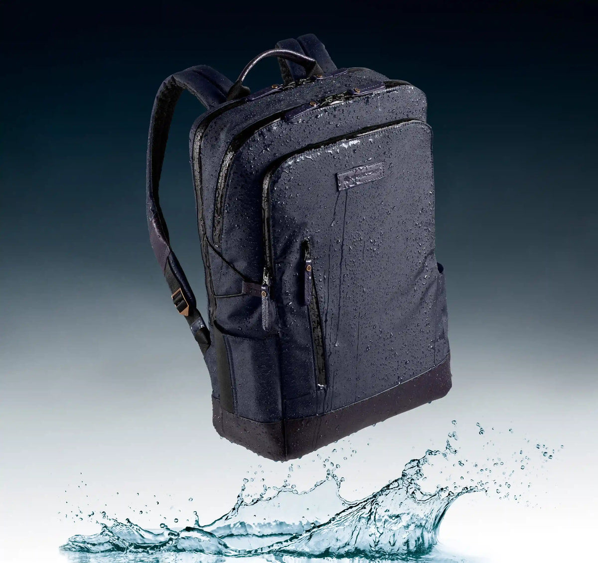 Hudson Waterproof Backpack - Black