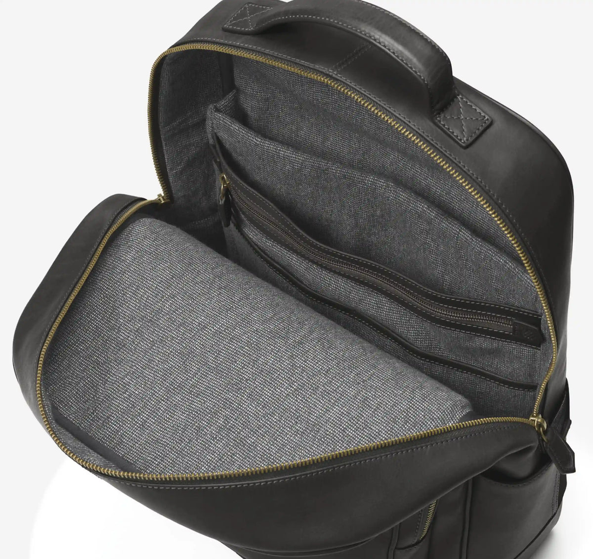 Rhodes Backpack - Black Full Grain