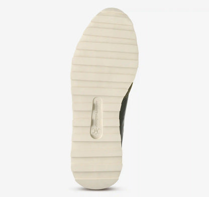 Piper T-Toe Lace-Up - Olive Suede/Glove Leather