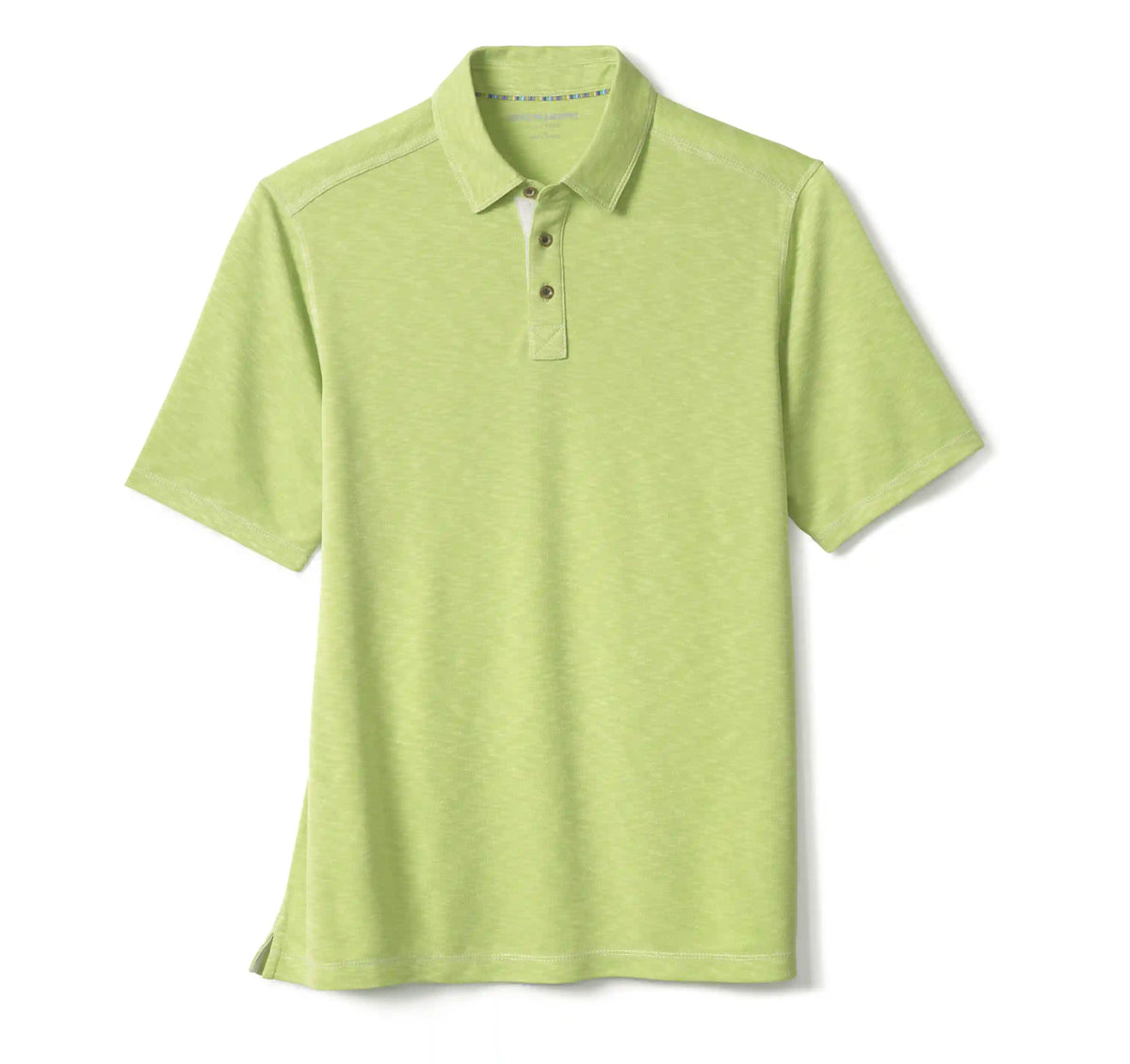 Vintage Slub Polo - Lime
