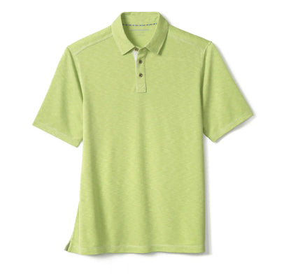 Vintage Slub Polo - Lime