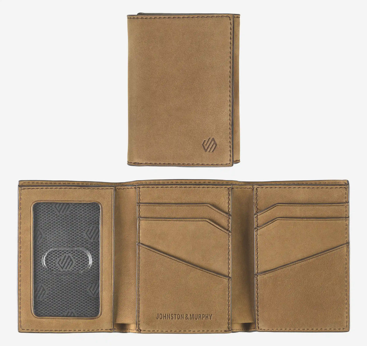 Jackson Trifold Wallet - Tan Oiled