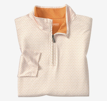 Game Day XC+™ Goal Post Print Quarter-Zip - Orange