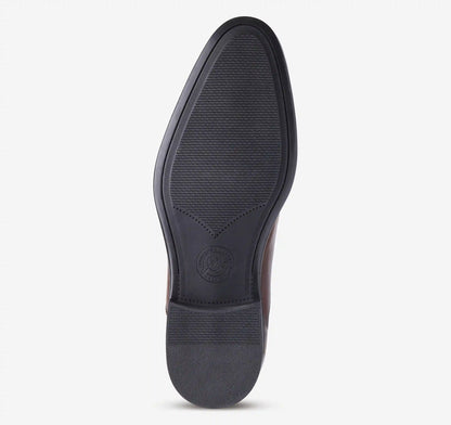 Redford Cap Toe - Tan Hand-Finished Full-Grain Leather