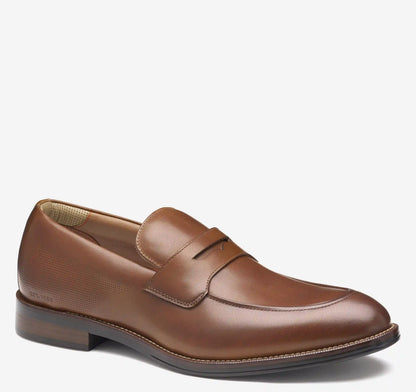 XC+™ Copley Penny Loafer - Cognac Waterproof Full Grain Leather