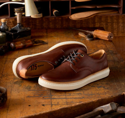 McGuffey 2 175th Anniversary Plain toe - Tan Oiled American Full Grain