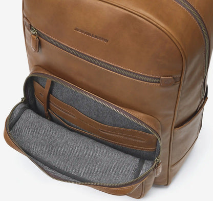 Rhodes Backpack - Tan Full Grain