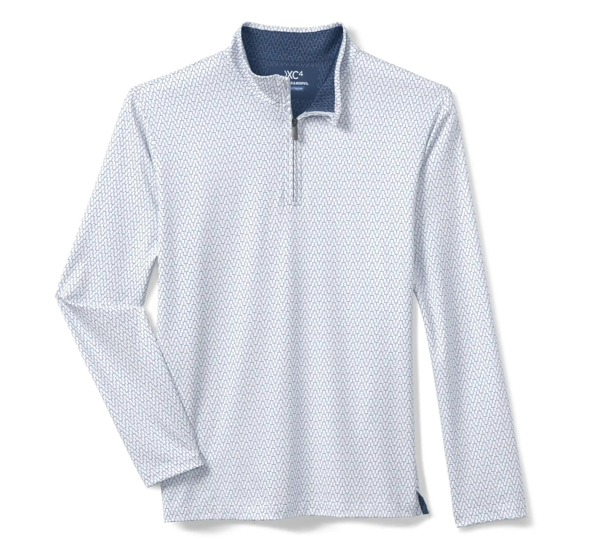 Game Day XC+™ Goal Post Print Quarter-Zip - Navy