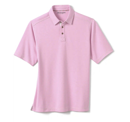 Vintage Slub Polo - Hot Pink