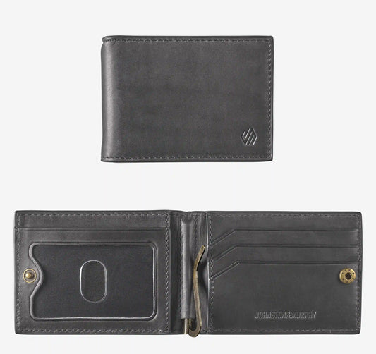 Rhodes Snap Bill Till - Black Full Grain