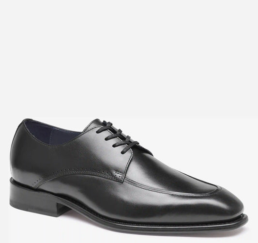 Ashton Moc Toe Lace-Up - Black Hand-Finished Full-Grain Leather