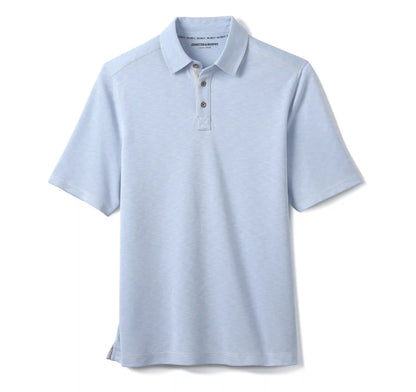 Vintage Slub Polo - Sky Blue