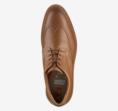 XC+™ Parker Wingtip - Tan Waterproof Full Grain Leather