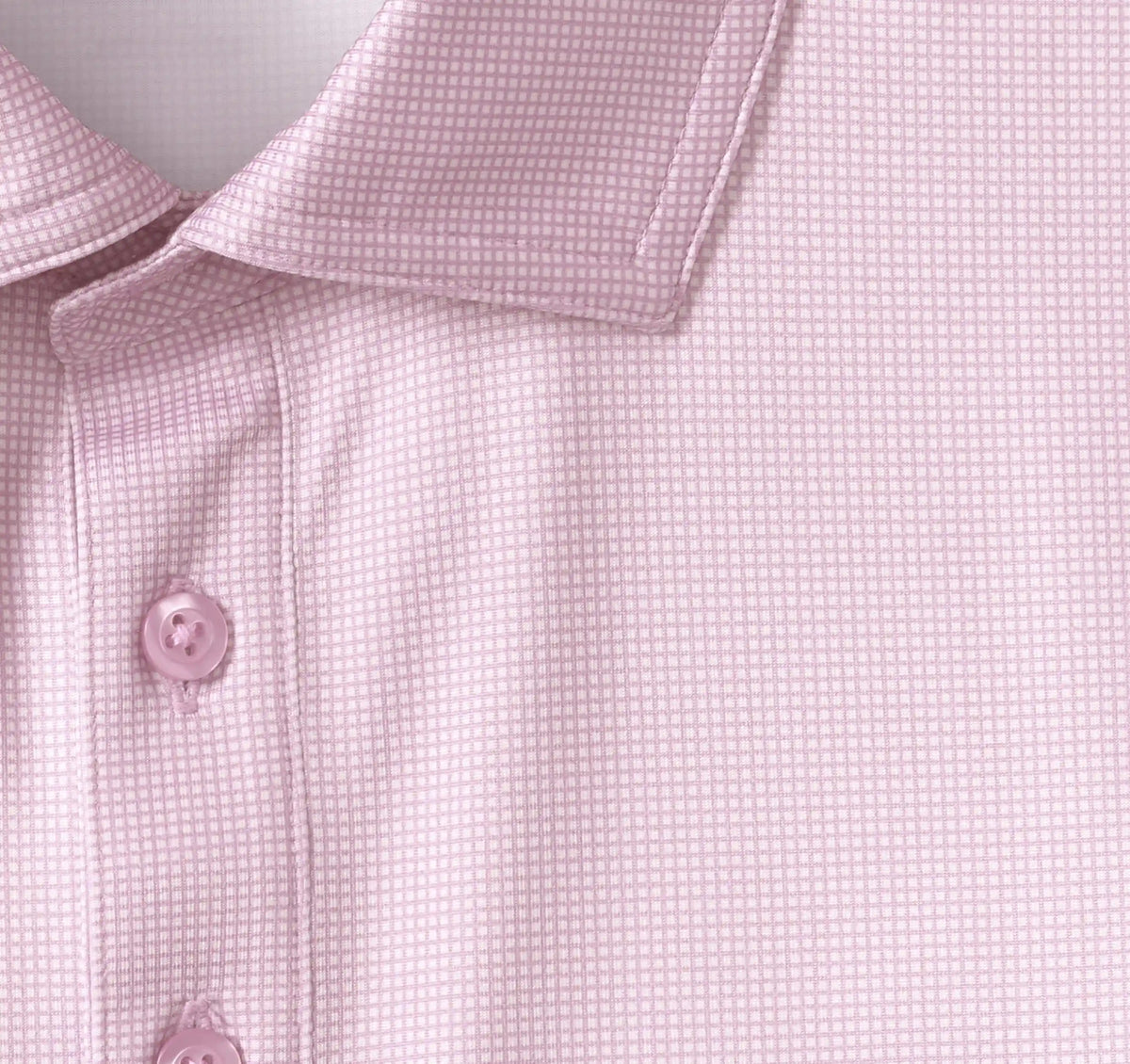 XC+™ Ace Performance Polo - Pink/White Gingham