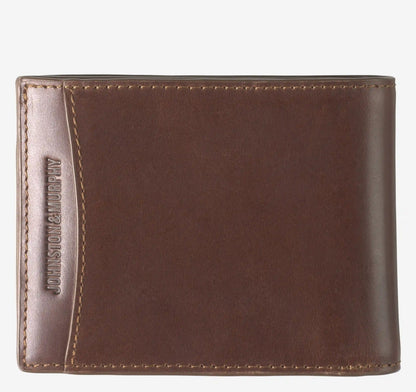 Grant Billfold Wallet - Mahogany Full-Grain Leather