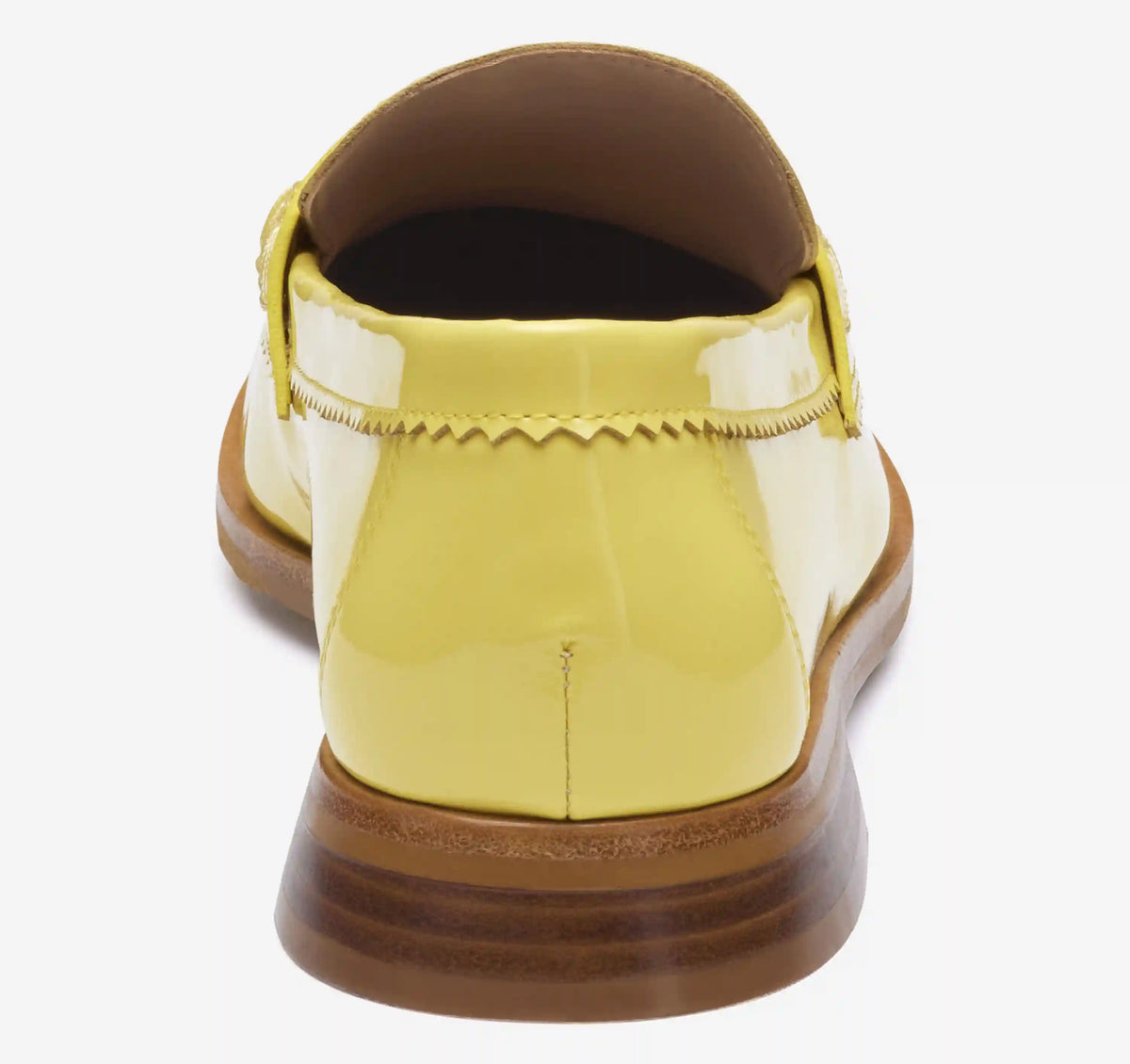 Gillian Penny Loafer - Yellow Patent Leather