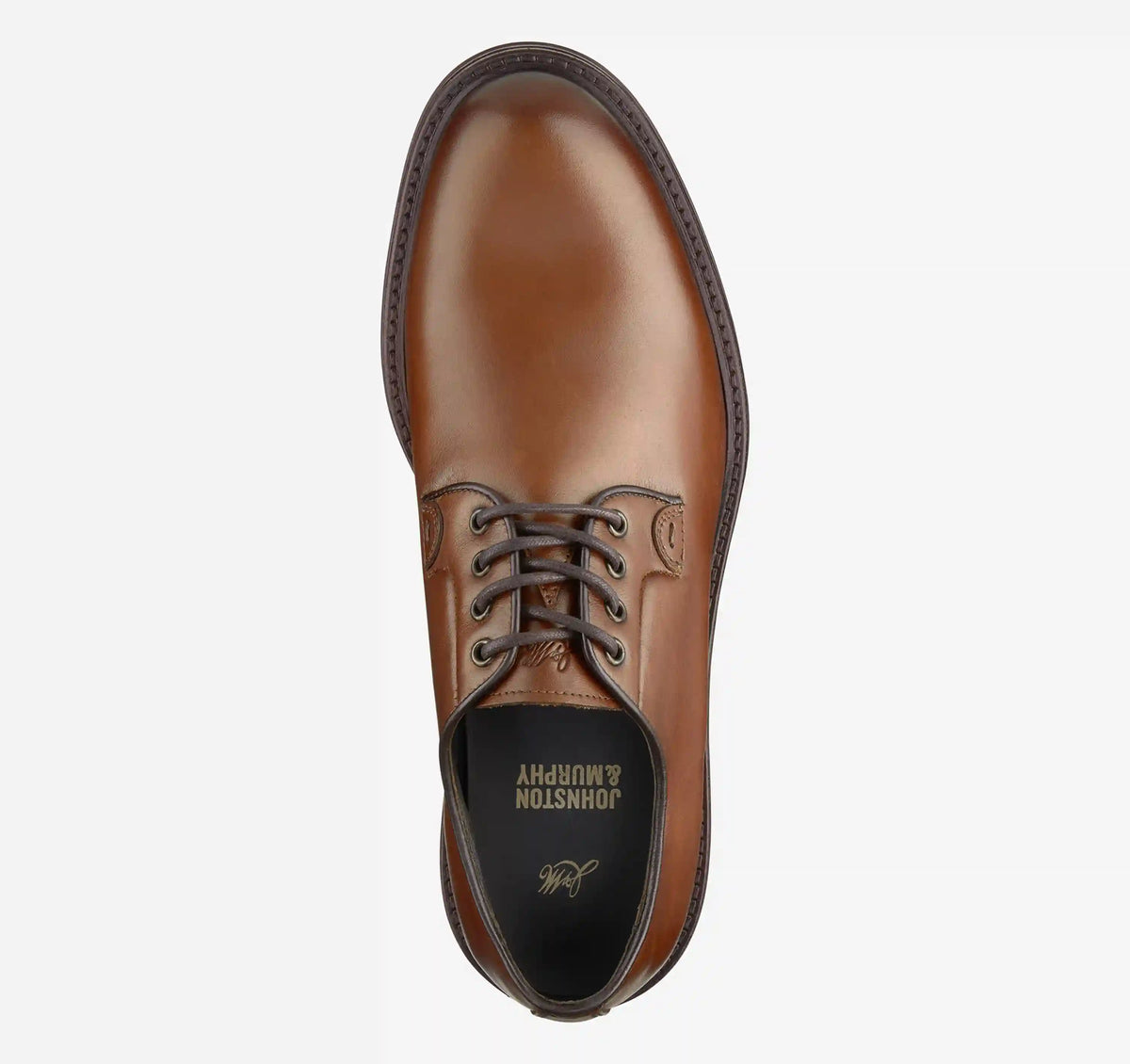 Brady Plain Toe - Tan Hand-Finished Full-Grain Leather