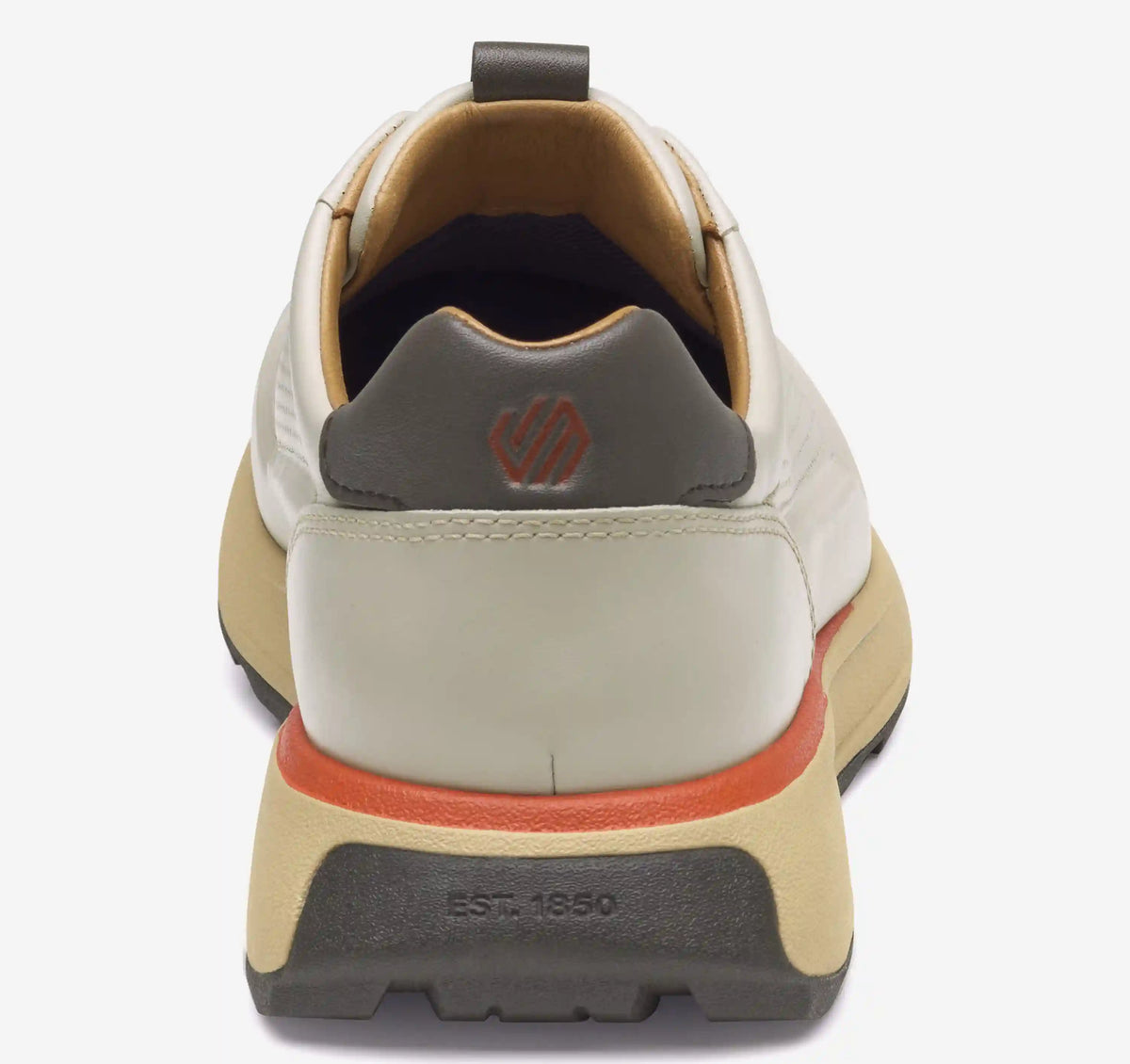 Douglas U-Throat Jogger - Beige Full-Grain Leather