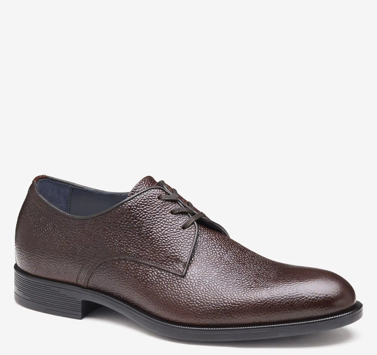 Flynch Plain Toe - Mahogany English Scotch Grain