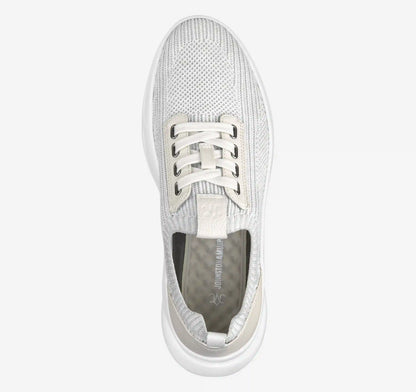Escape Knit Lace-Up - White Knit