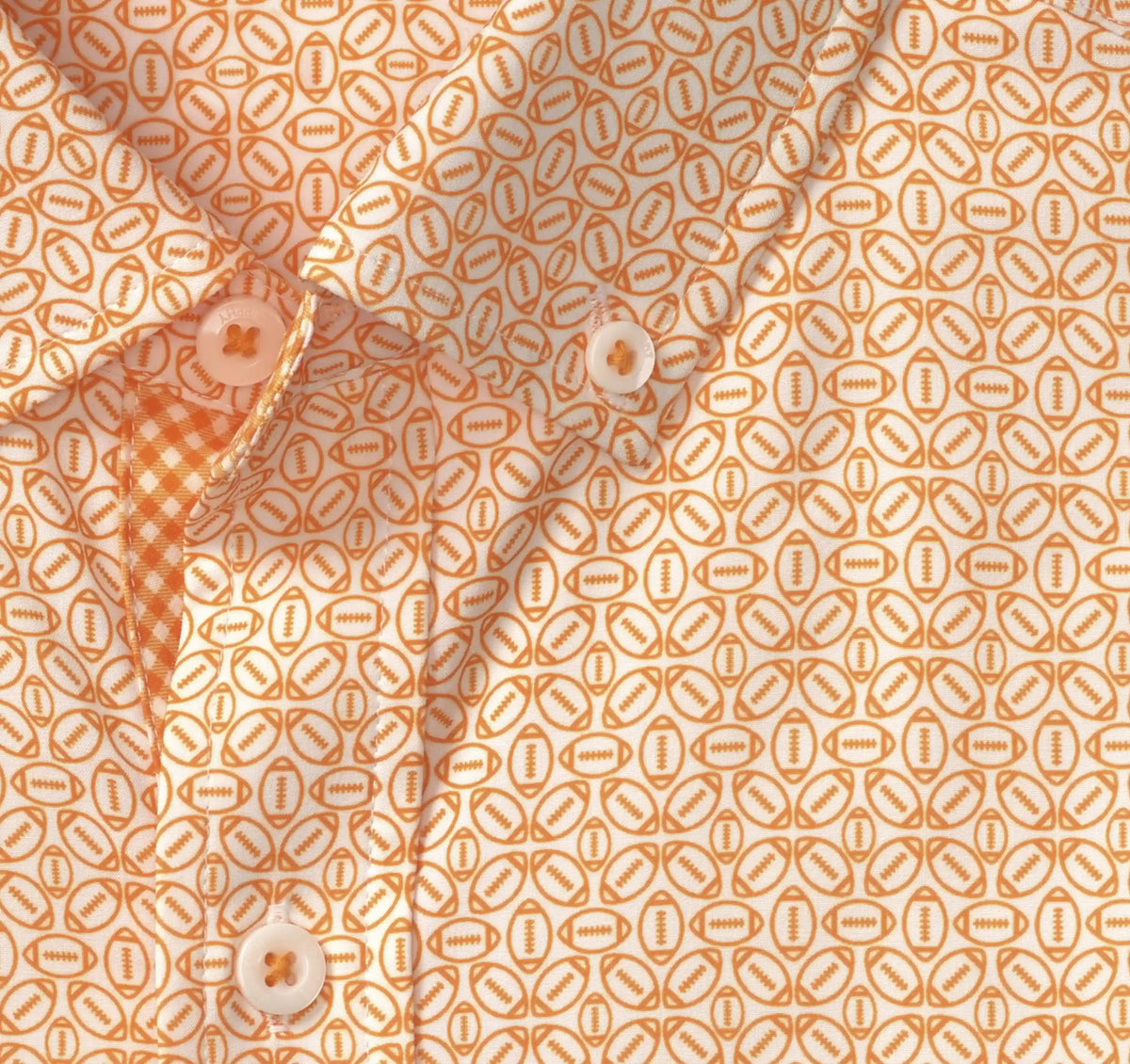 Game Day XC+™ Long-Sleeve Football Print Shirt - Orange
