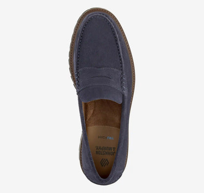Collier Penny Loafer - Navy Suede