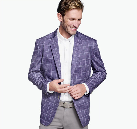 Game Day XC Flex® Pinnacle Blazer - Purple Plaid