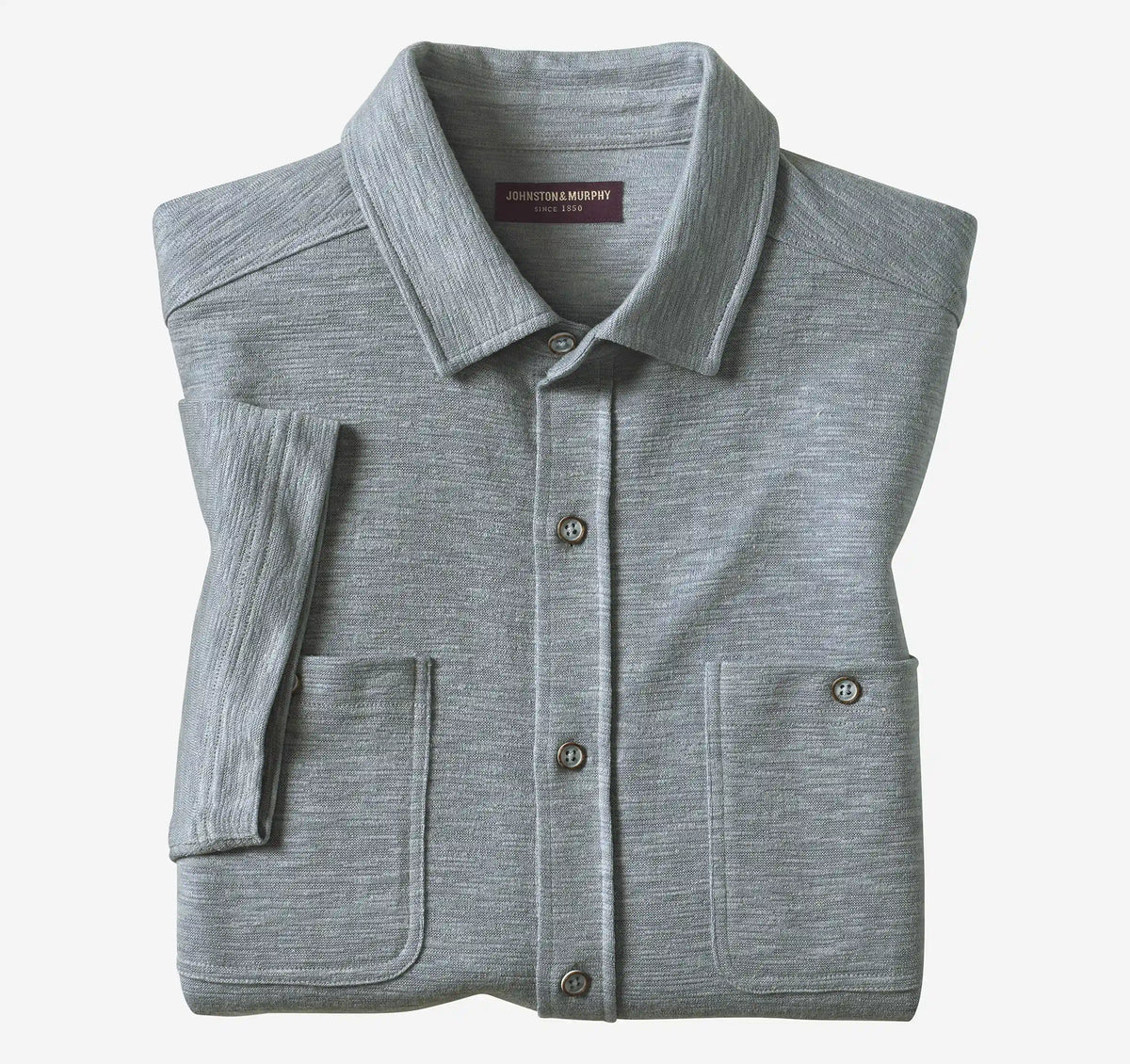 Riley Short-Sleeve Knit Shirt - Storm