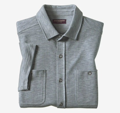 Riley Short-Sleeve Knit Shirt - Storm