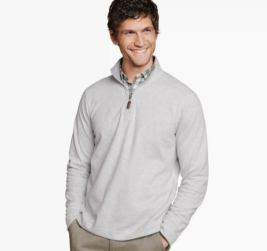 Icon Reversible Quarter-Zip - White/Storm