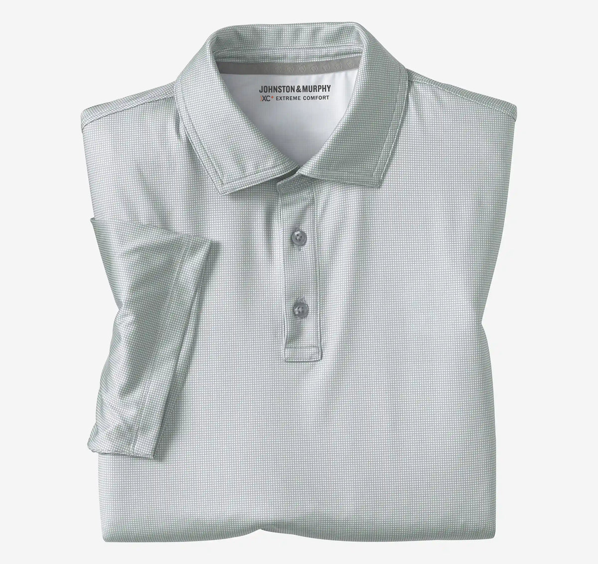 XC+™ Ace Performance Polo - Sage/White Gingham