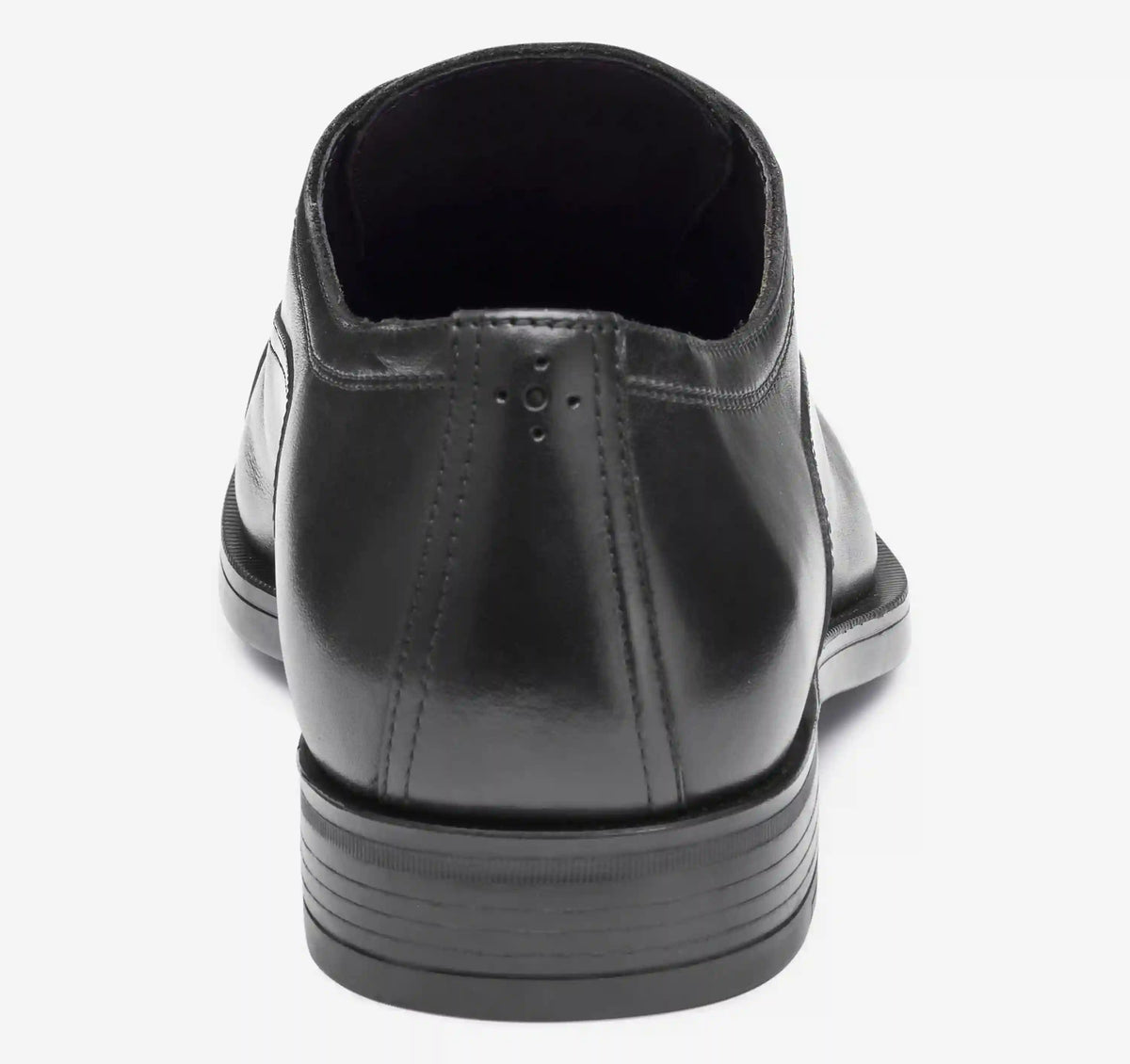 Conlin Cap Toe - Black Full-Grain Leather