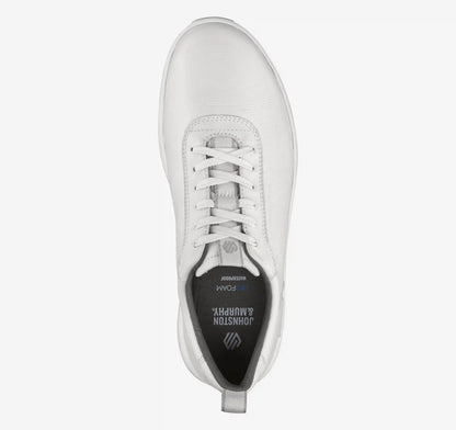 Lucas Waterproof U-Throat - White Waterproof Full-Grain Leather