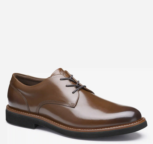 Tyson Dress Plain Toe - Tan Full-Grain Leather