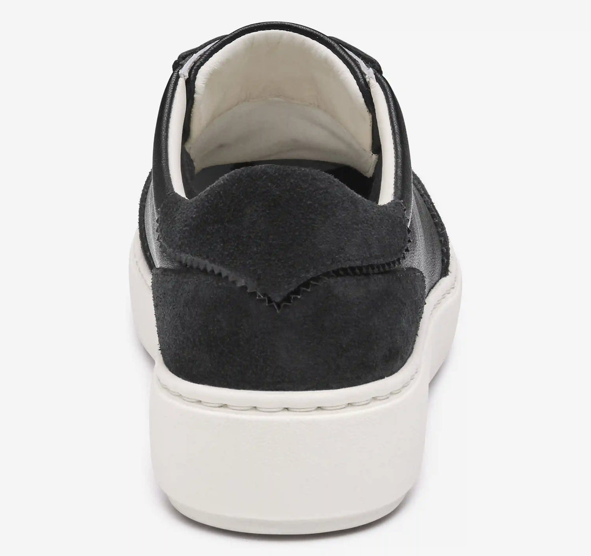 Cammie T-Toe Lace-Up - Black Glove Leather/Suede