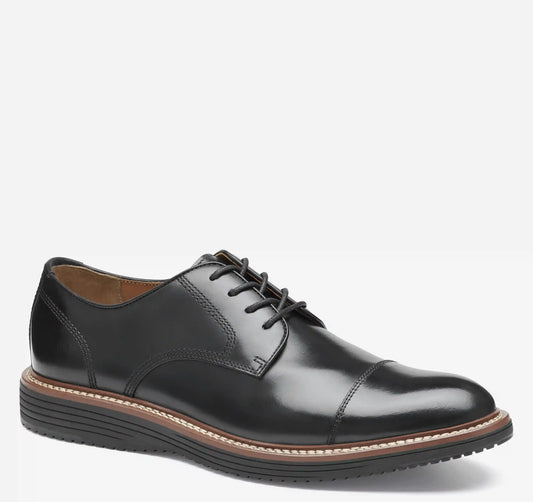 Upton Dress Cap Toe - Black Full Grain